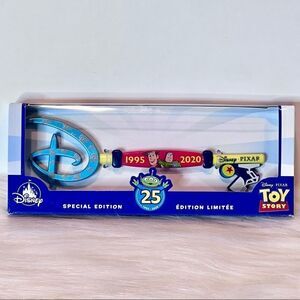 Toy Story 25th Anniversary Collectible Key Special Edition New DISNEY PIXAR